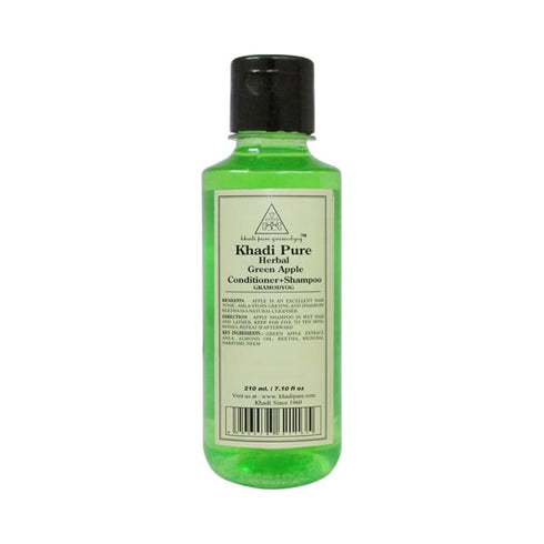 Khadi Pure Herbal Green Apple Conditioner+Shampoo